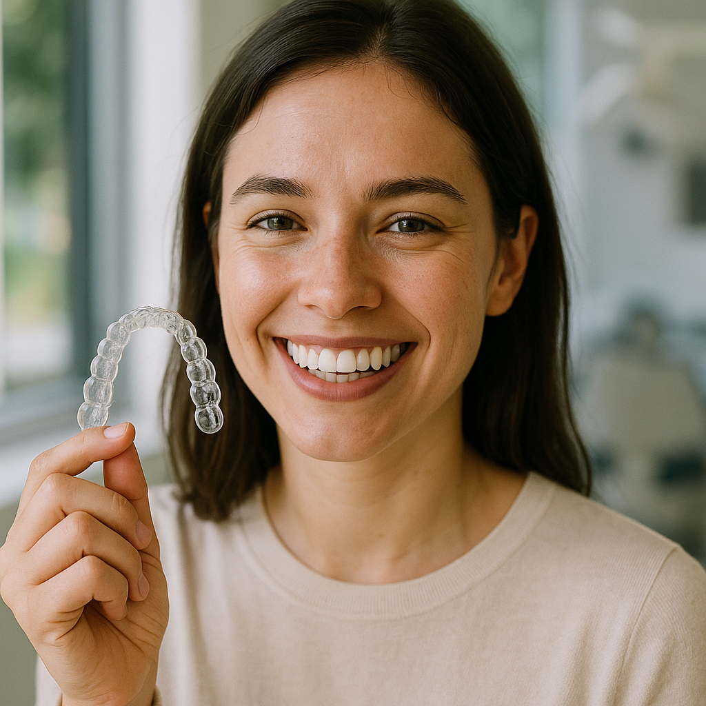 Fullerton Root Canals clear aligner tray